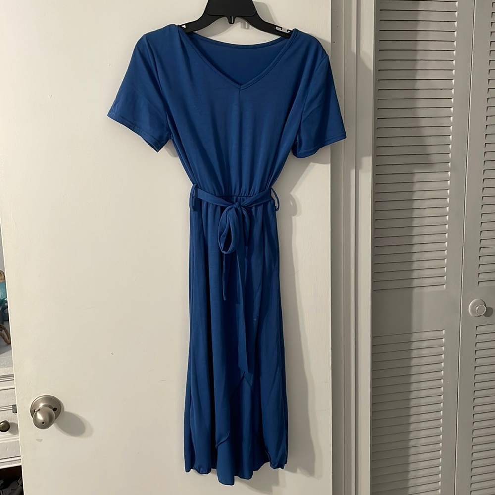 Blue dress, small, light weight